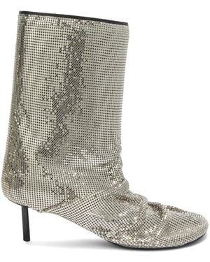 Jil Sander Leather Boots - Gray