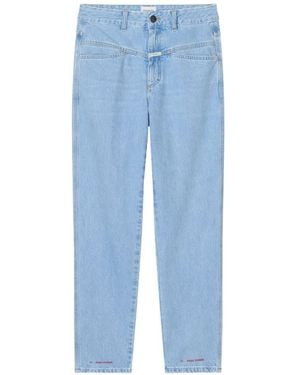 Closed Vaqueros Pedal Pusher - Azul