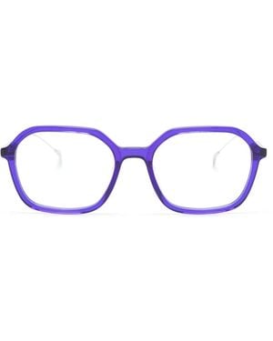 Eyepetizer Eckige Aida Brille - Blau