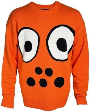 Haculla Jersey Con Cuello Redondo - Naranja