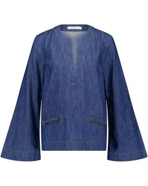 Zimmermann デニム チュニック - ブルー