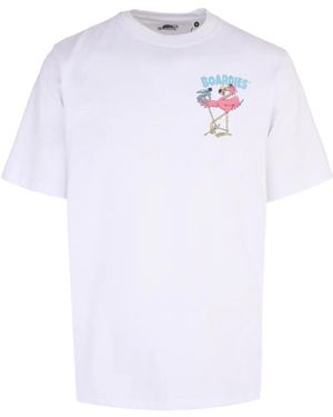 Boardies T-Shirt Flam-Ringo À Imprimé Graphique - White