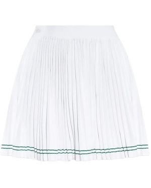 Lacoste Pleated Skirt - White