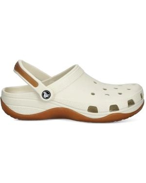Crocs™ Classic Evo Gum Slides - White
