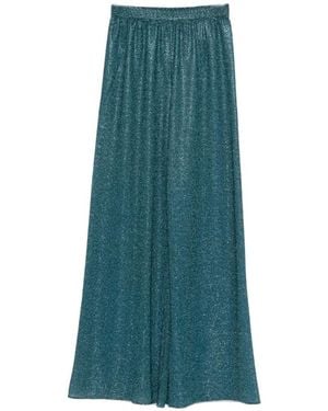 Oséree Pantalones Lumiere Metalizados - Verde
