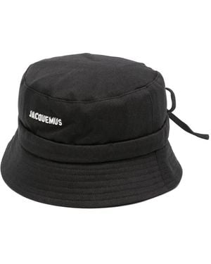 Jacquemus Le Chapeau Bob Gadjo Bucket Hat - Black