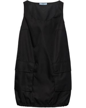 Prada Sleeveless Mini Dress - Black