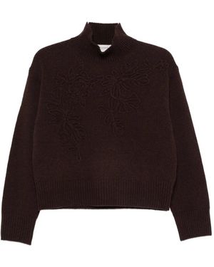 ERMANNO FIRENZE Roll-Neck Jumper - Black