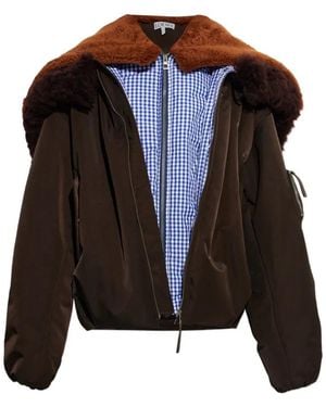 Loewe Veste À Capuche - Black