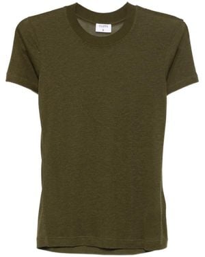Filippa K Lyocell Cashmere Tee - Green