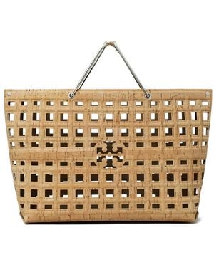 Tory Burch Ella Markt Shopper - Metallic