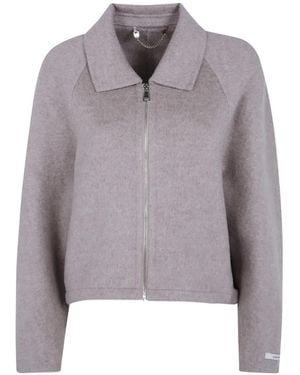GIOVANNI PARIS Danae Zip Jacket - Grey