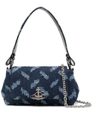 Vivienne Westwood Kleiner Hazel Tote Bag - Blau