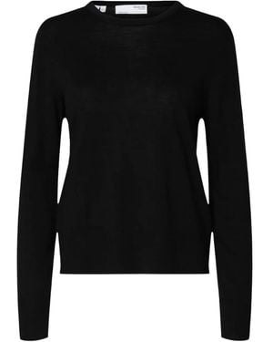 SELECTED Jersey De Manga Larga - Negro