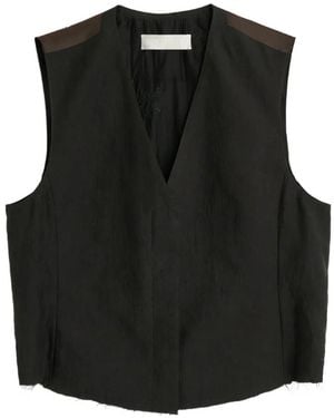 Our Legacy Base Waistcoat - Black
