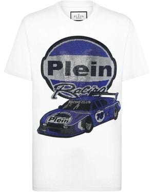 Philipp Plein Cars Racing T-Shirt - Blue