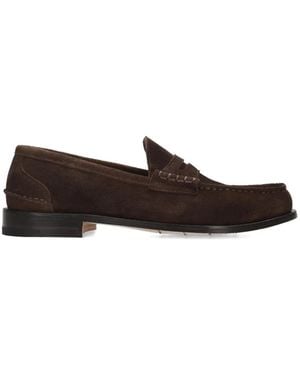 Premiata Suede Loafers - Brown