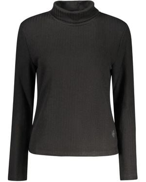 North Sails Ribbed Roll-Neck Jumper - Black