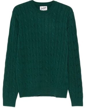 MC2 Saint Barth Braid Regent Sweat - Green