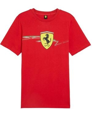 PUMA X Scuderia Ferrari Race Big Shield T-Shirt - Red