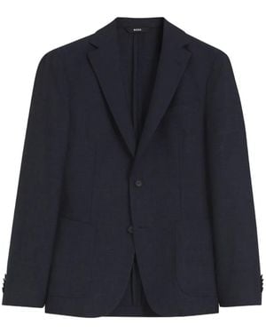 BOSS Long-Sleeve Jacket - Blue