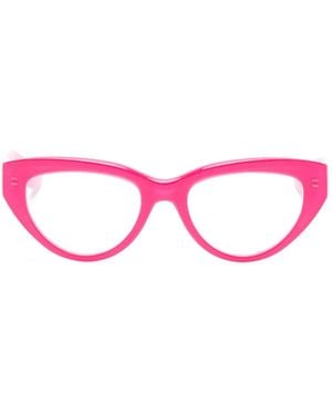 McQueen Gafas Con Montura Cat Eye - Rosa