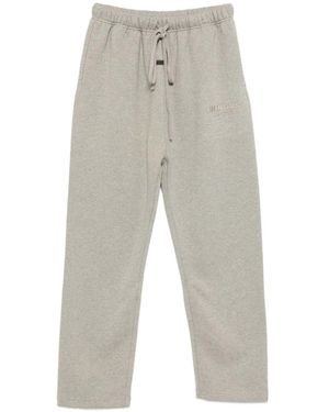 Fear Of God Logo-Embossed Trousers - Grey