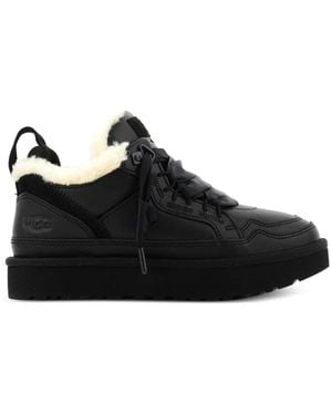 UGG Lowmel Sneakers Aus Leder - Schwarz