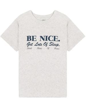Sporty & Rich Be Nice Essential T-Shirt - White