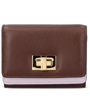 Fendi Small Way Trifold Wallet - Brown