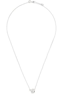 Maria Black Sagene Necklace - White