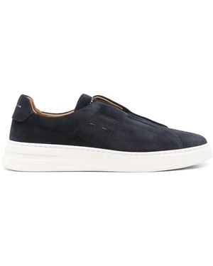 Henderson Suede Trainers - Blue