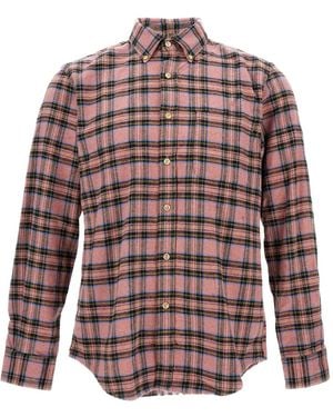 Portuguese Flannel Geruit Overhemd - Rood