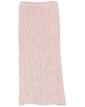 GONGDID DESIGN Crinkled-Finish Elasticated-Waist Skirt - Pink