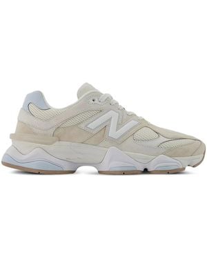 New Balance Lace-Up Low-Top Trainers - White