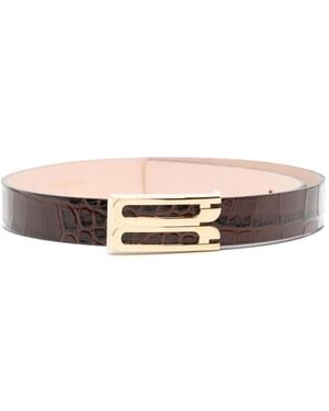 Victoria Beckham Jumbo Frame ベルト - ナチュラル