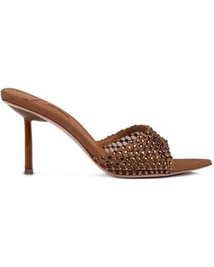 Le Silla Gilda Mules - Brown