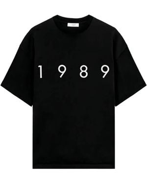 1989 STUDIO Cotton T-Shirt - Black
