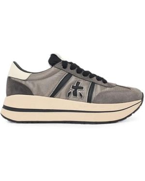 Premiata Bethcoin Paneled Sneakers - White