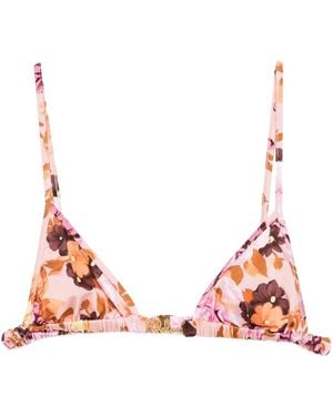 Chloé Top Bikini A Fiori - Rosa