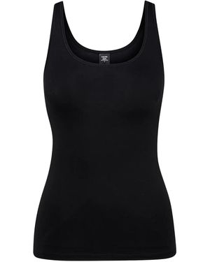 CALIDA Cotton-Blend Tank Top - Black
