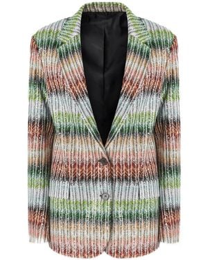 Missoni ジグザグ セーター - グリーン