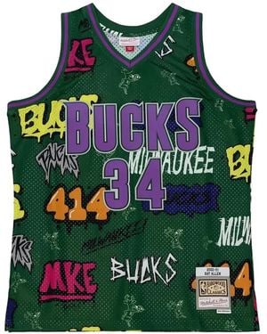 Mitchell & Ness Slap Sticker Vest - Green