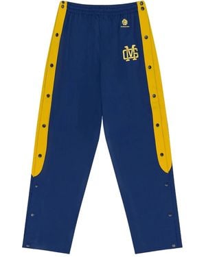 Aimé Leon Dore X New Balance Sonny Ny Warm Up Side-Button Track Trousers - Blue