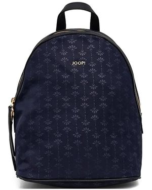 Joop! フローラル バックパック - ブルー