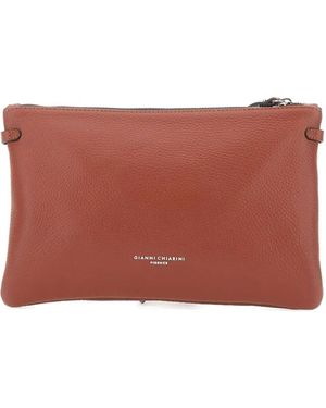 Gianni Chiarini レザー トートバッグ - レッド