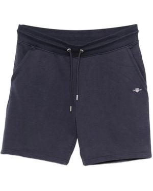 GANT Drawstring Track Shorts - Blue