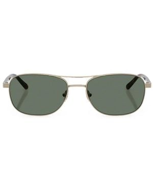 Brooks Brothers Pilot-Frame Sunglasses - Green