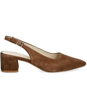Vagabond Shoemakers Marta Pointed-Toe Slingback Pumps - Brown
