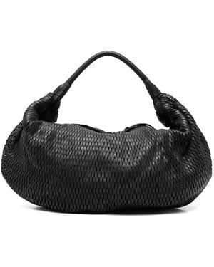 SOMMET Aura Rete Laser-Cut Shoulder Bag - Black